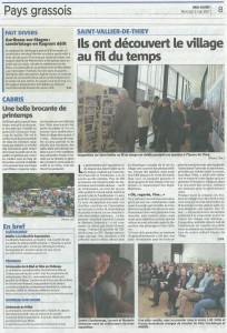 mai 2017 article Nice Matin associaiotn pastorale et patrimoine saint-vallier-de-thiey