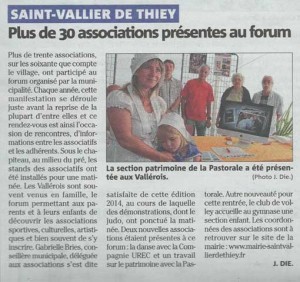 2014 août Forum des associations Saint-Vallier-de-Thiey