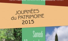 Saint-vallier--de-Thiey Journées du Patrimoine samedi 19 septembre 2015